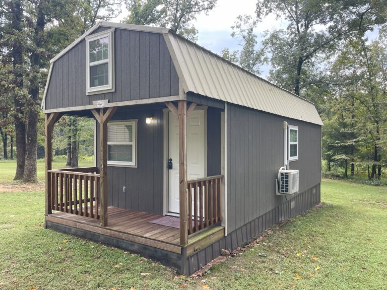 12x32 Barn Cabin - Finished Out