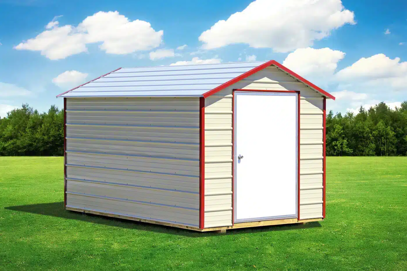 12x24 shed value shed in backyard