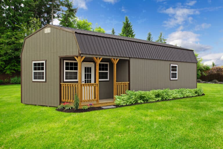 14x40 lofted barn cabin