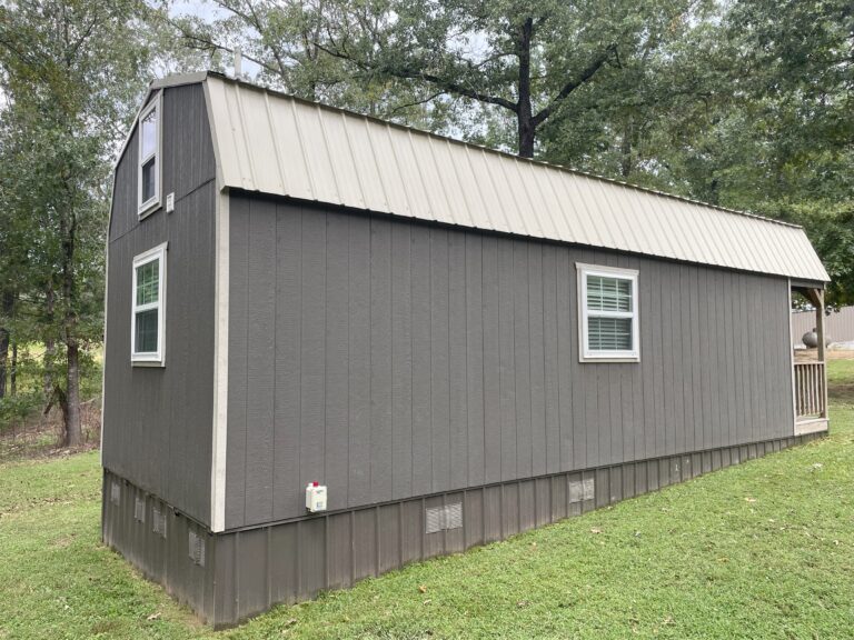 12x32 Barn Cabin - Finished Out