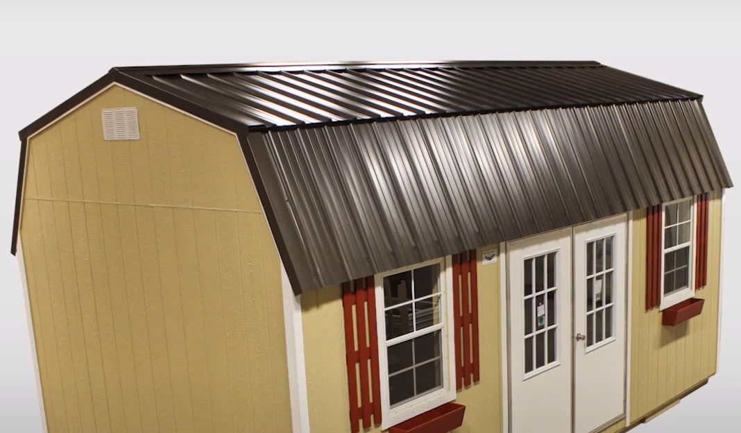 barn construction roofing