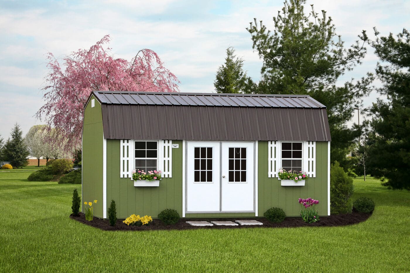 custom shed options color