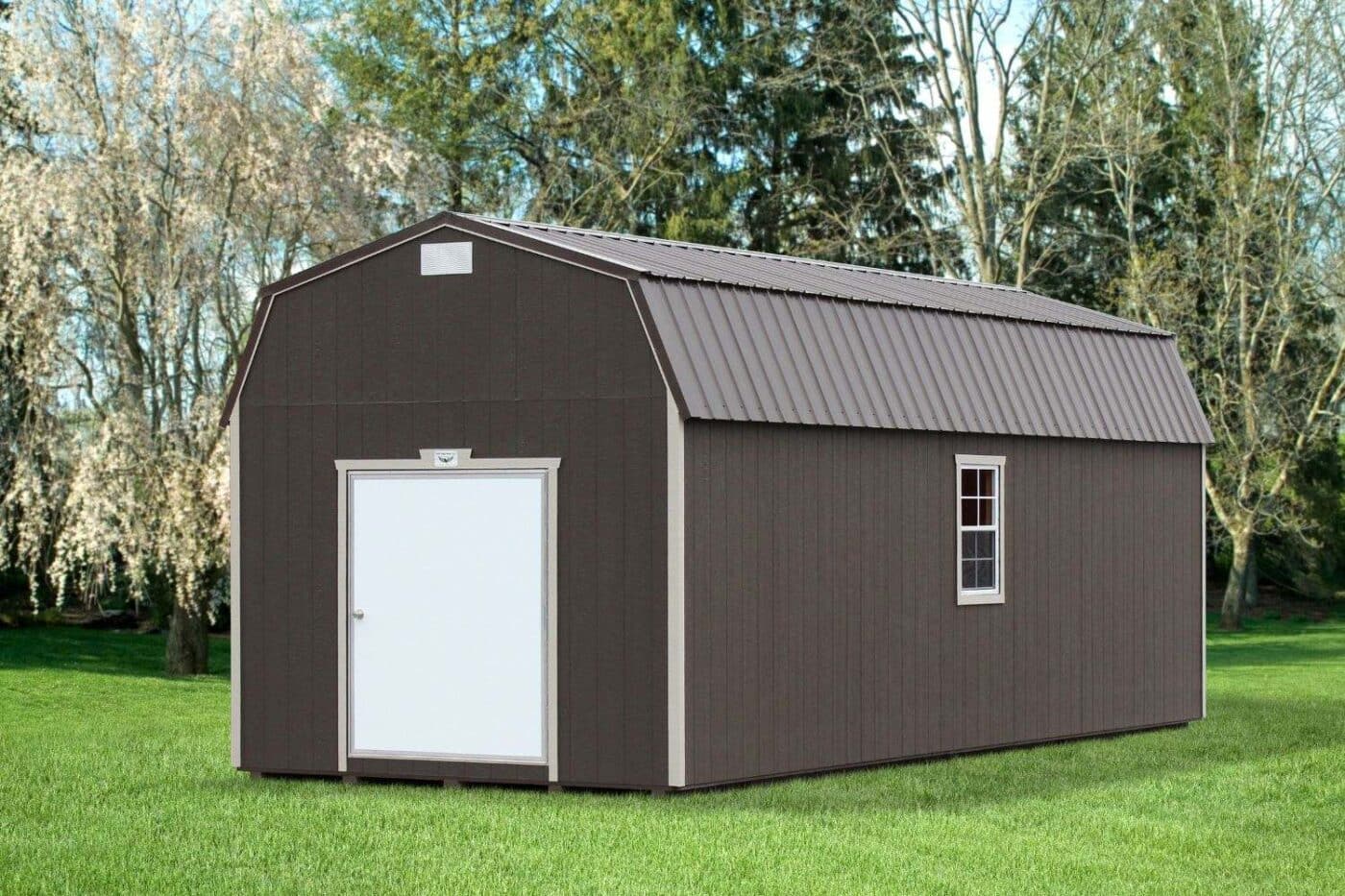 brown and white High barn for sale in Searcy AR