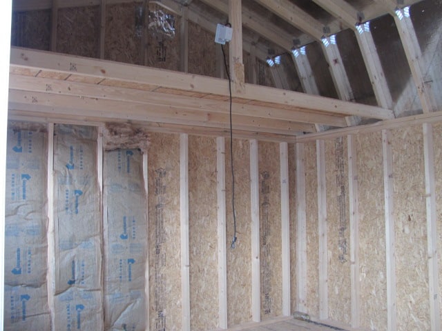 12x20 Side Lofted Barn