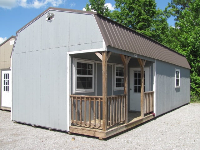 14x36-Side Lofted Barn Cabin