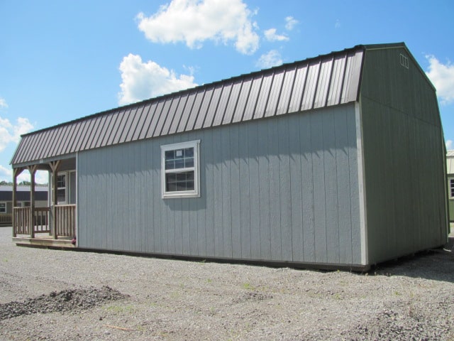 14x36-Side Lofted Barn Cabin