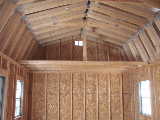 12x20 Side Lofted Barn