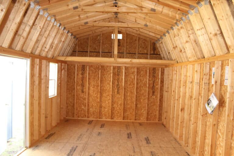 12x24 Side Lofted Barn - Wynne