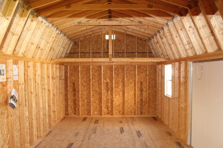 12x24 Side Lofted Barn - Wynne