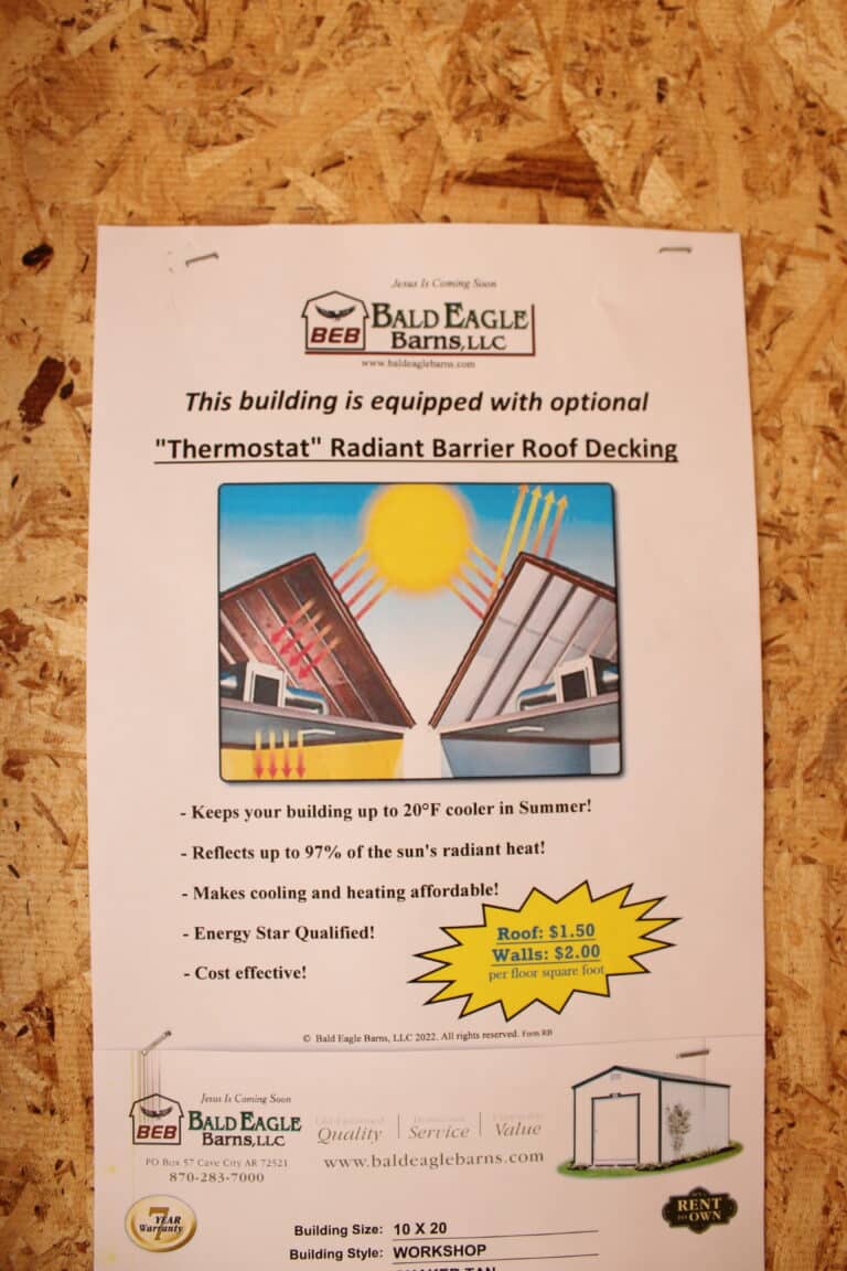 10x20 Work Shop