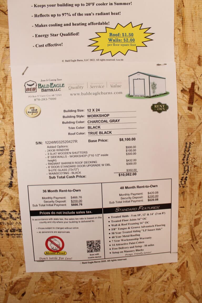 12x24 Work Shop