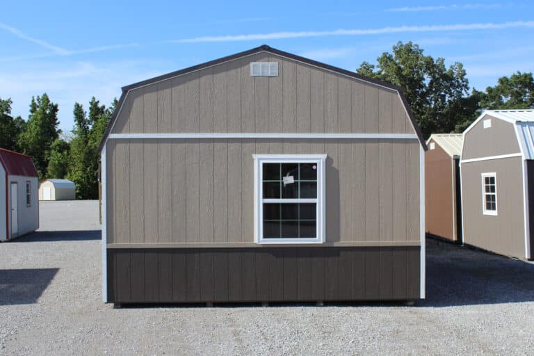 16x44 Side Lofted Barn Cabin