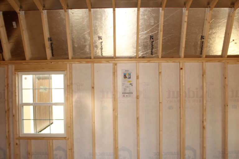 16x44 Side Lofted Barn Cabin