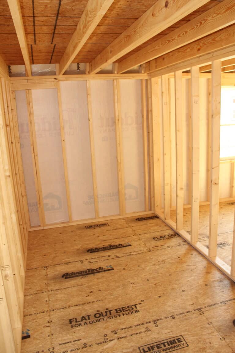 16x44 Side Lofted Barn Cabin