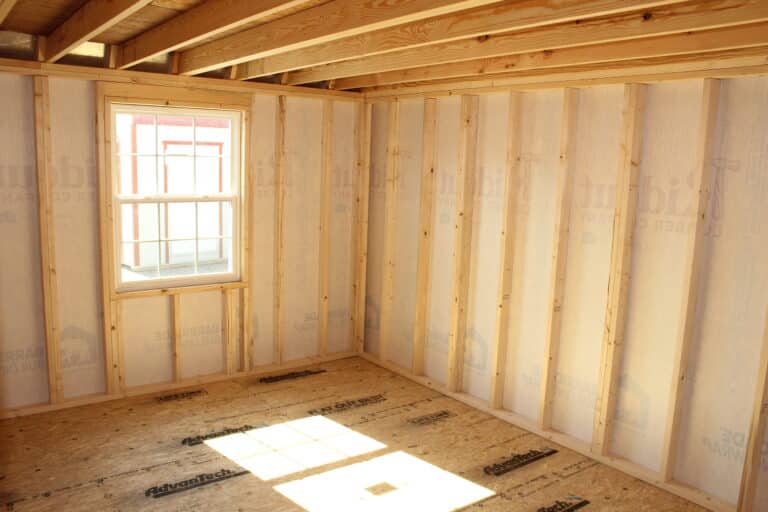 16x44 Side Lofted Barn Cabin
