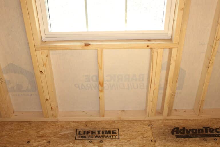16x44 Side Lofted Barn Cabin