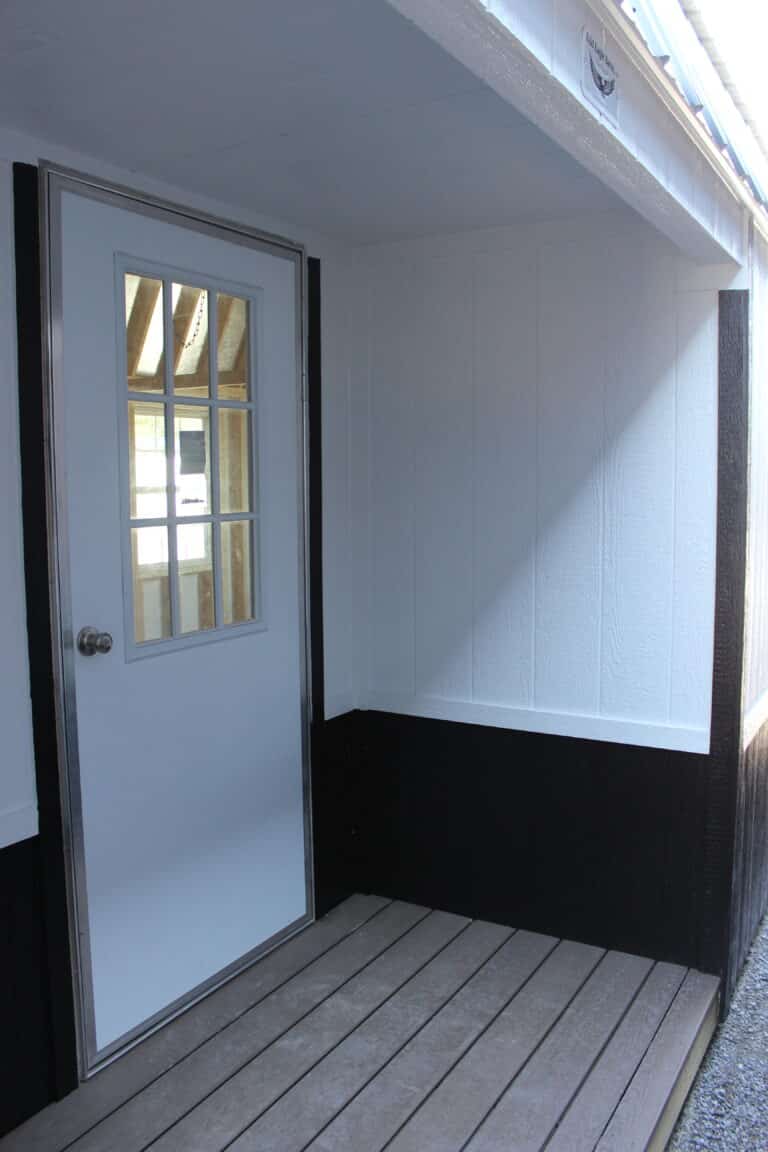 16x40 Side Lofted Barn Cabin