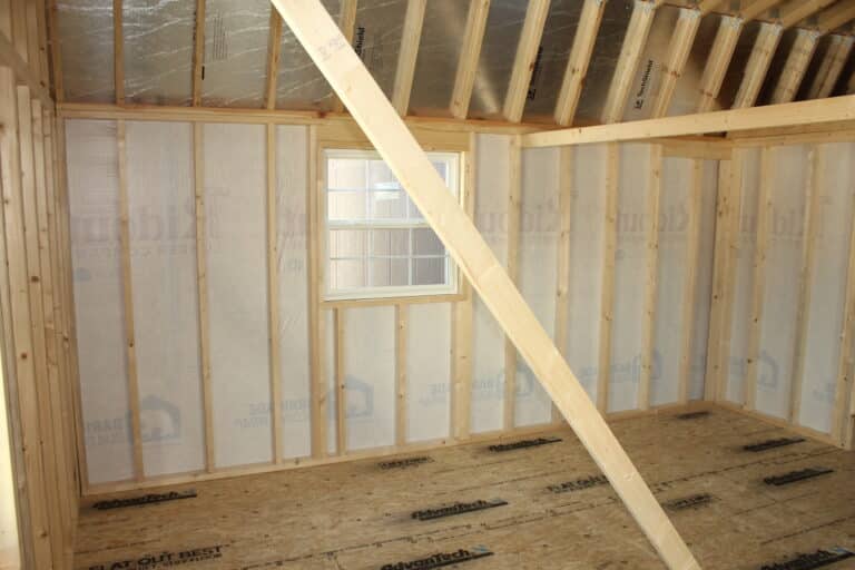 16x40 Side Lofted Barn Cabin