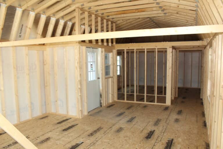 16x40 Side Lofted Barn Cabin