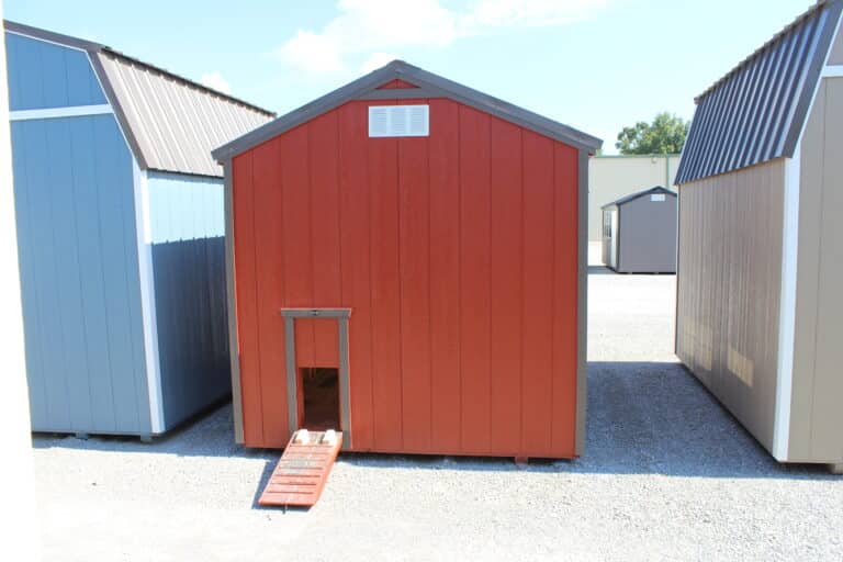 8x12 Chicken Coop Deluxe