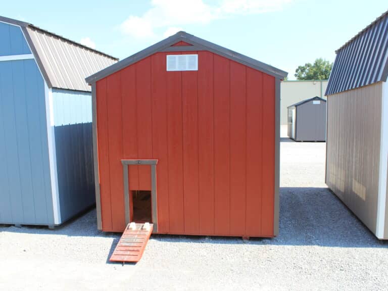 8x12 Chicken Coop Deluxe