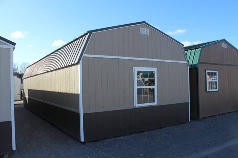 16x40 Side Lofted Barn Cabin